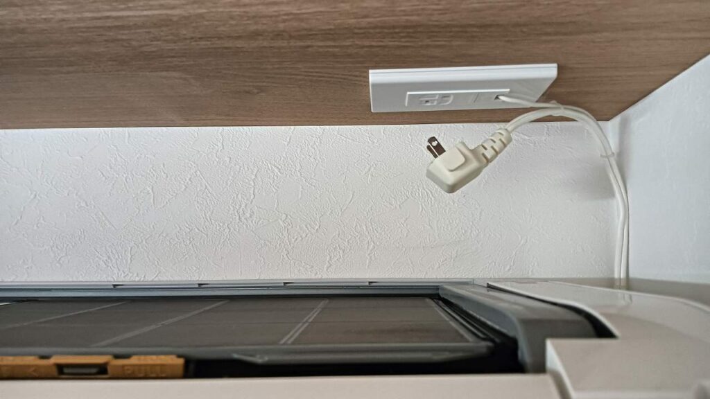 エアコン電源オフ